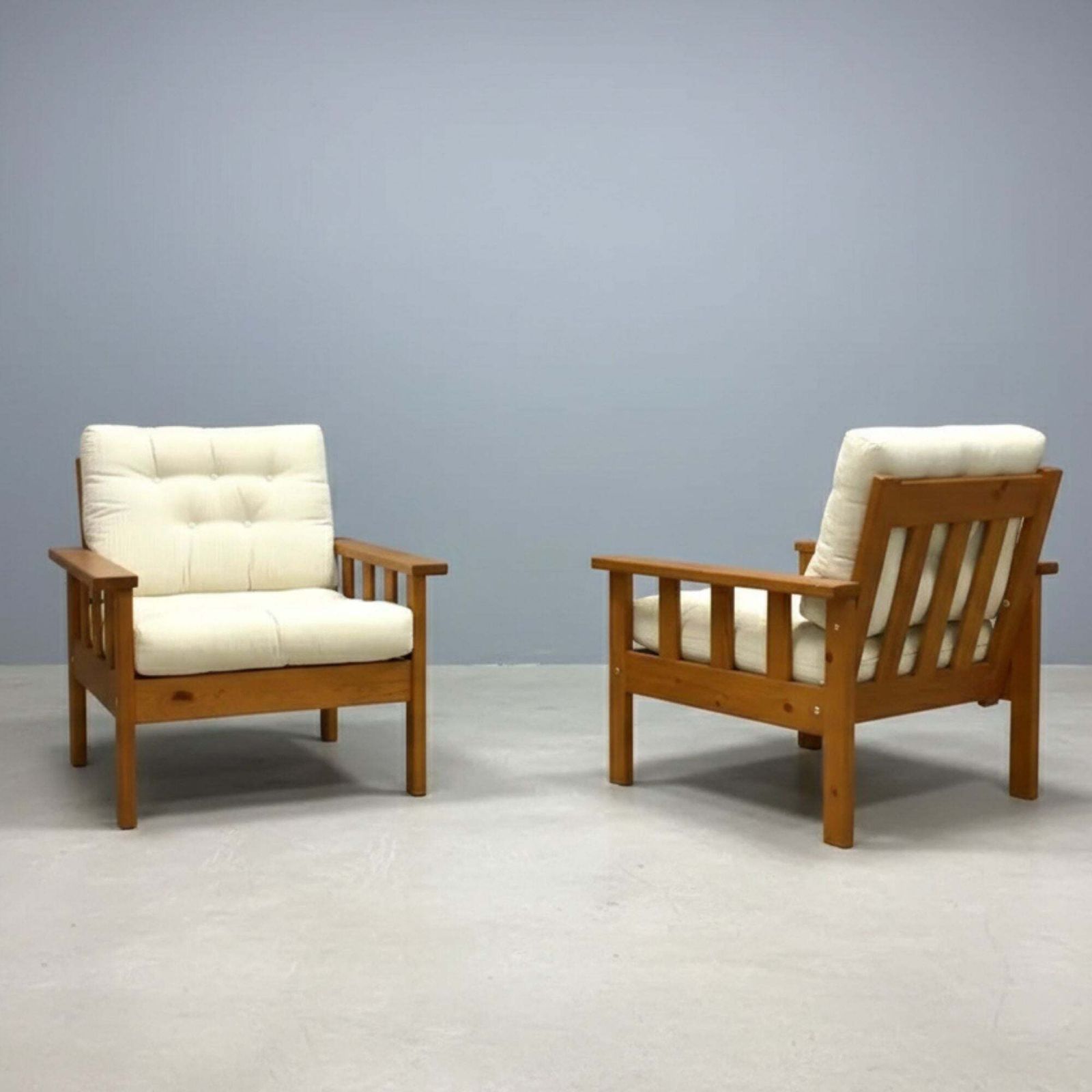 Retro Armchairs By Ikea, Late 20th Century photo vintage