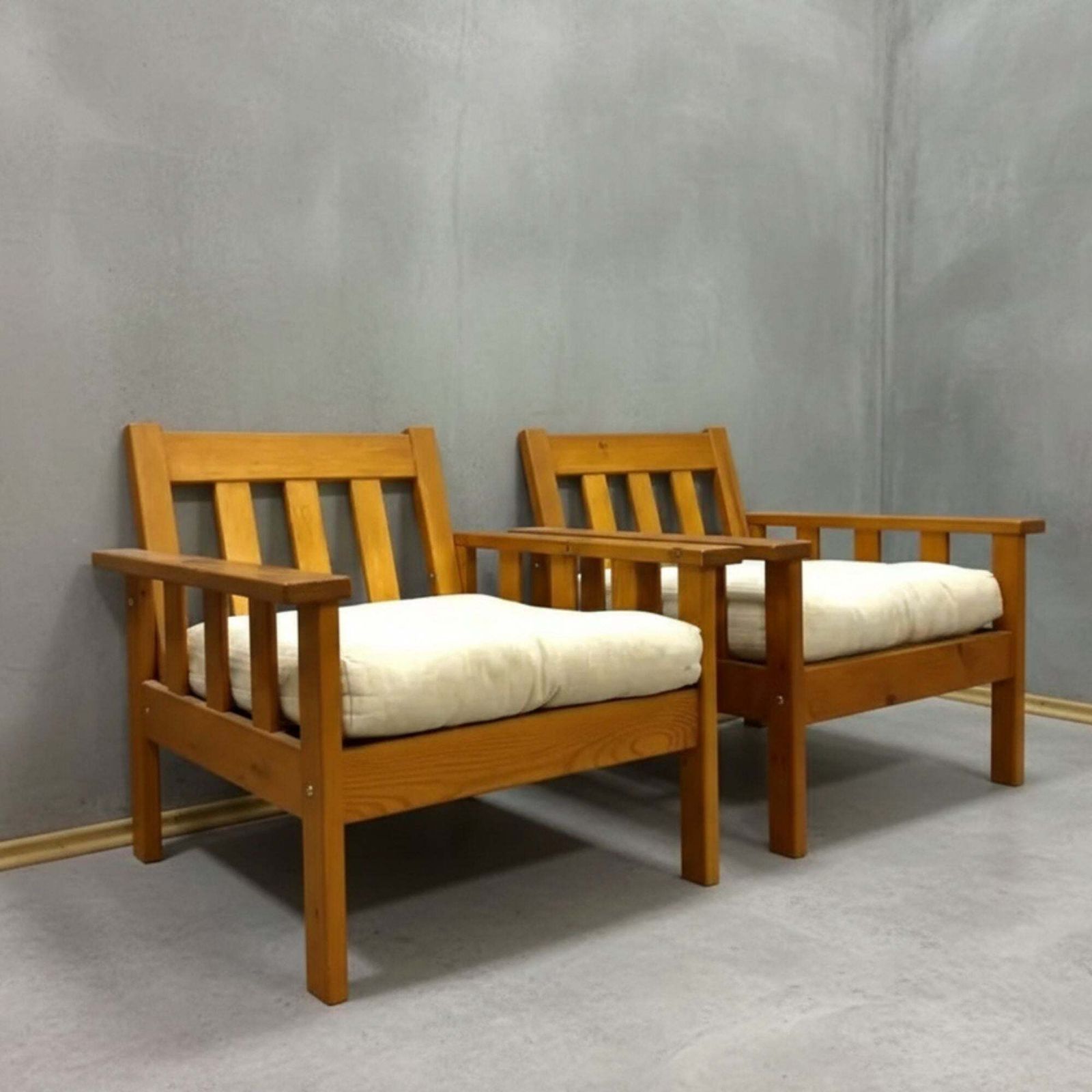 photo furniture Retro Armchairs By Ikea, Late 20th Century
