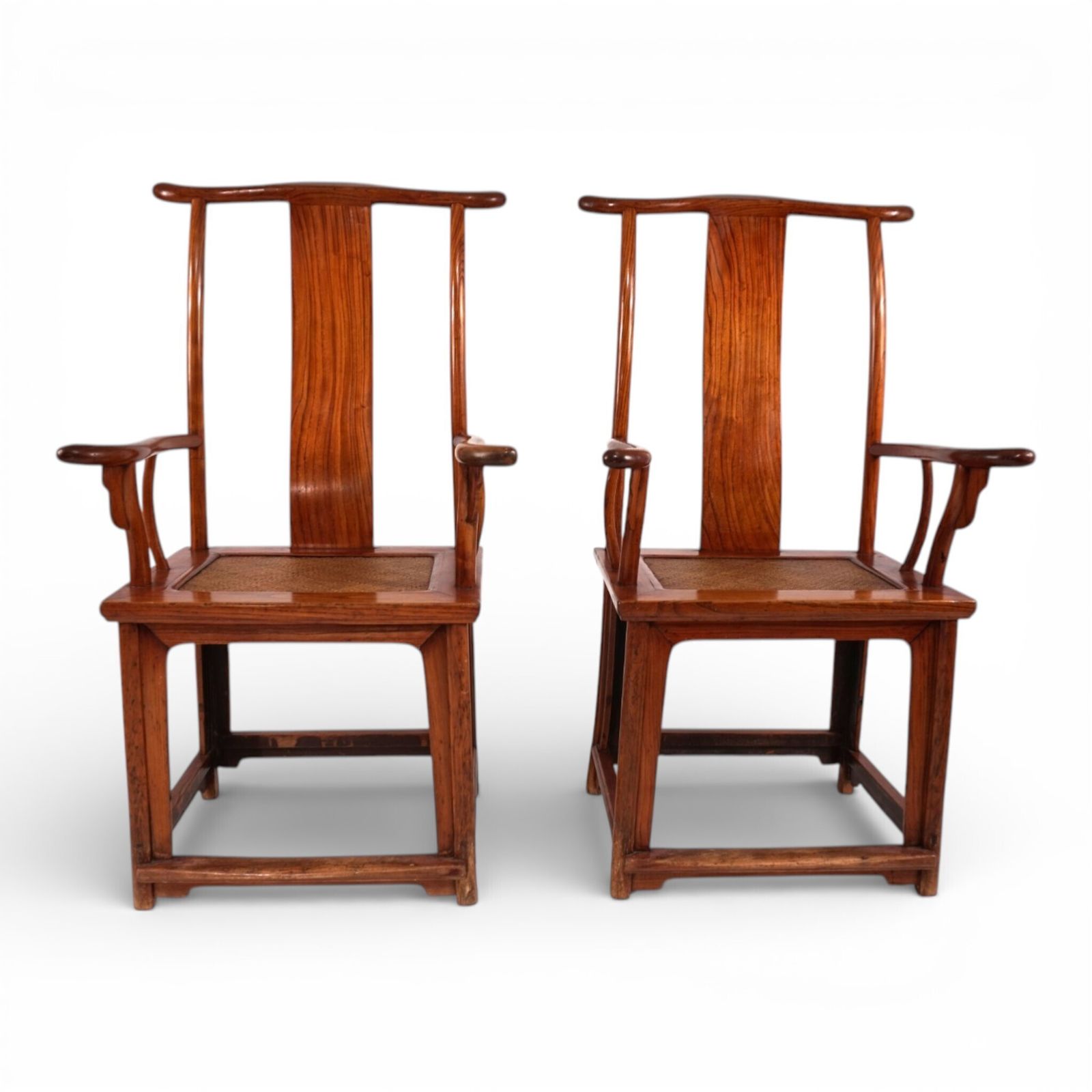 Set Of 2 Chinese High Backed Armchairs In The Style Of The Ming Dynasty, 1920 photo buy