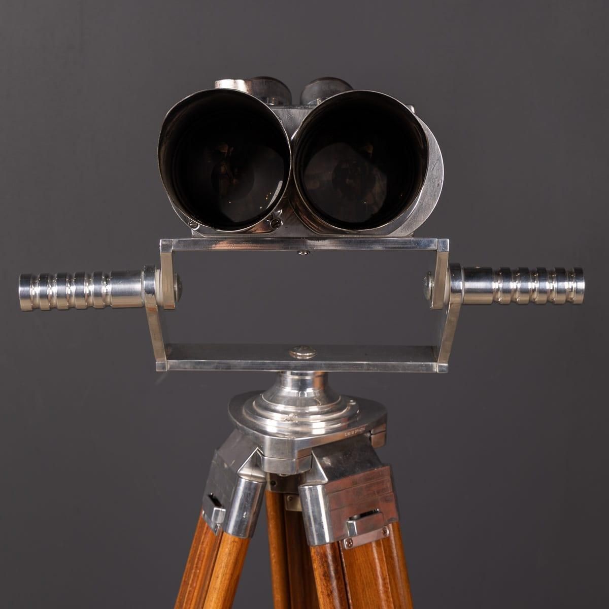 Home Decor Vintage 20th Century German Anti Aircraft Binoculars By Joseph Schneider C.1940 photo