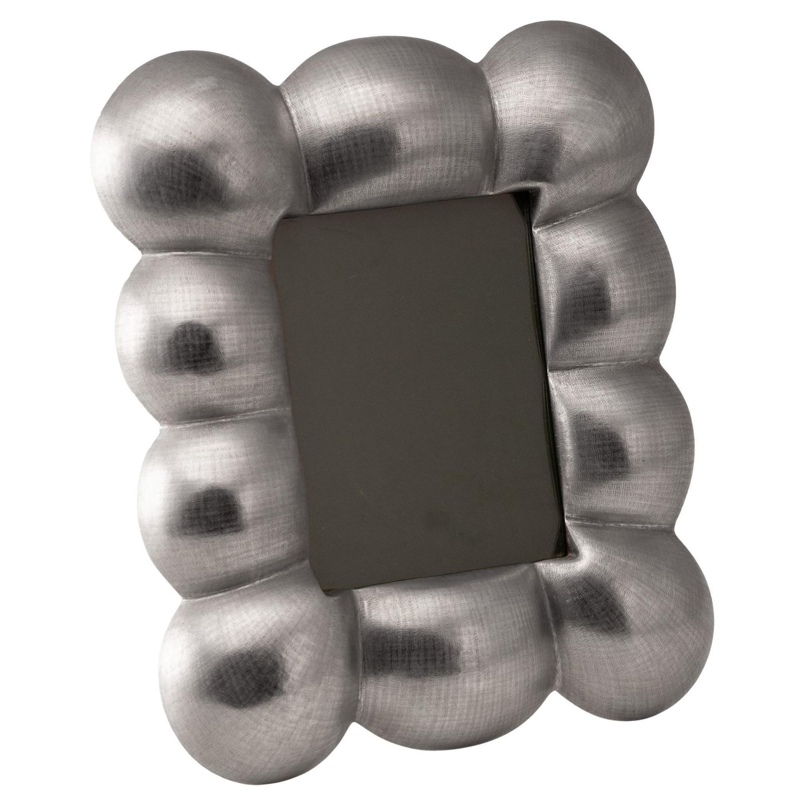 Vintage 20th Century Italian Solid Silver 'Bubble' Photograph Frame