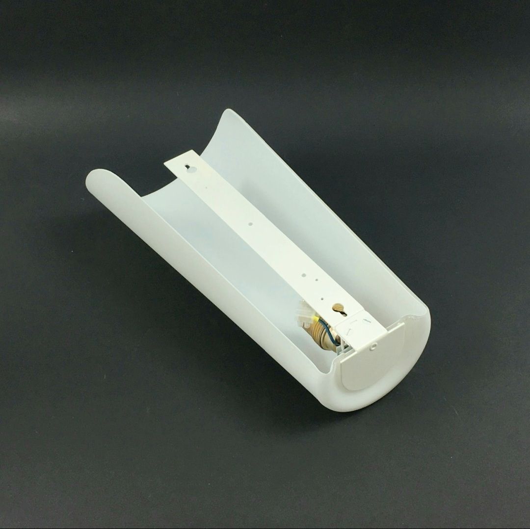 Paar Extra Grote Mid Century Modern Opaline Glazen Wandlampen Van Wilhelm Wagenfeld Voor Peill & Putzler, Duitsland, Jaren 1950 photo vintage
