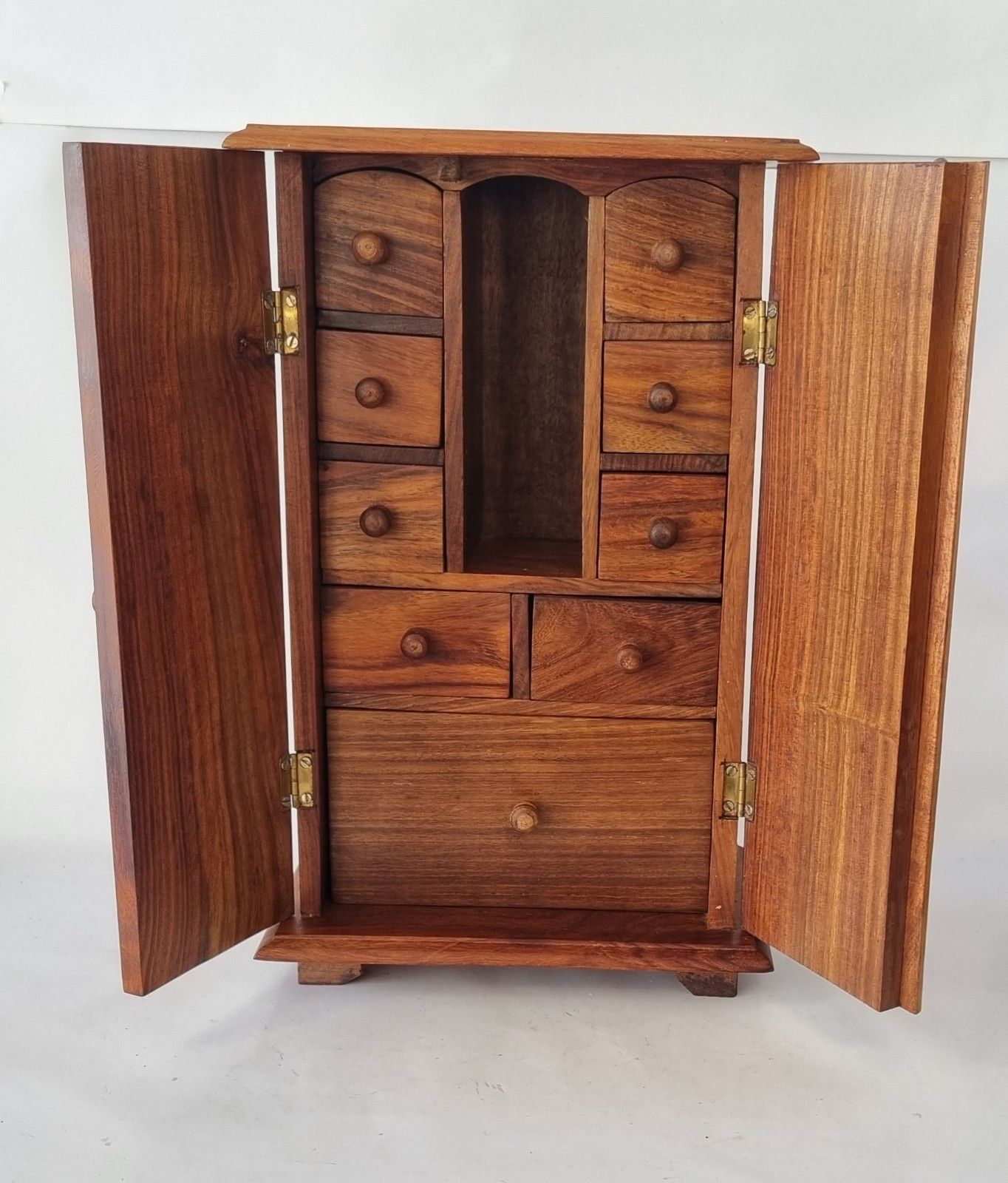 Miniature Hardwood Cabinet Wardrobe Chest & Drawers Spices Jewellery Collectors photo furniture