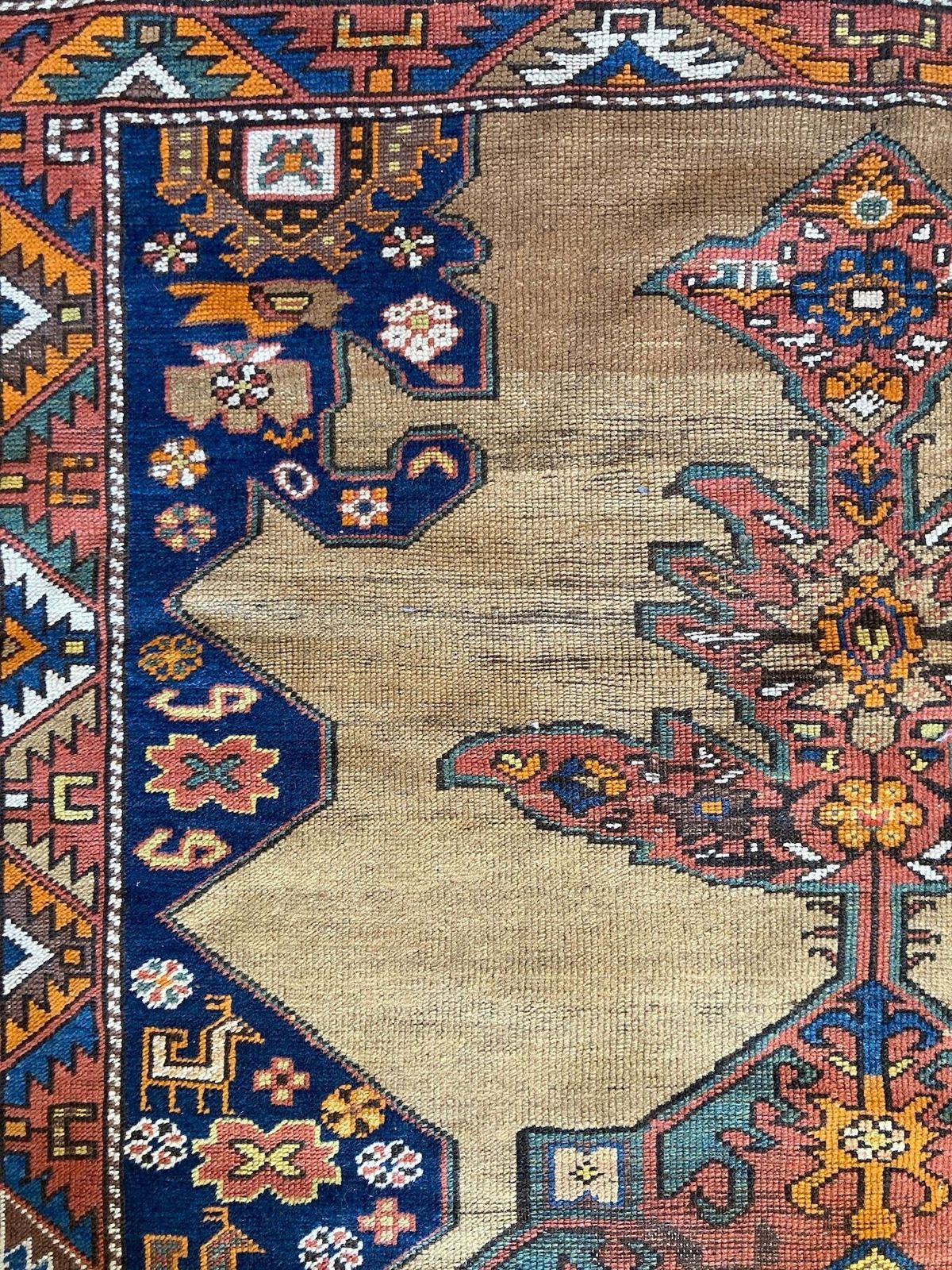 photo for sale Antique Caucasian Rug 1.81m X 1.24m