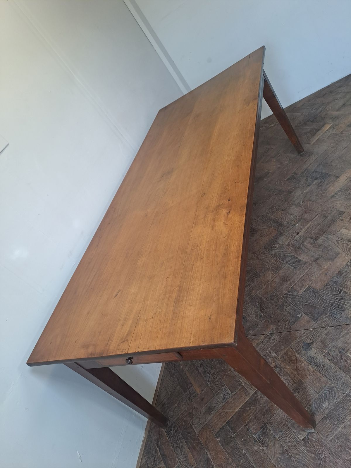 Mid 19th Century French Cherrywood Farmhouse Table photo Furniture
