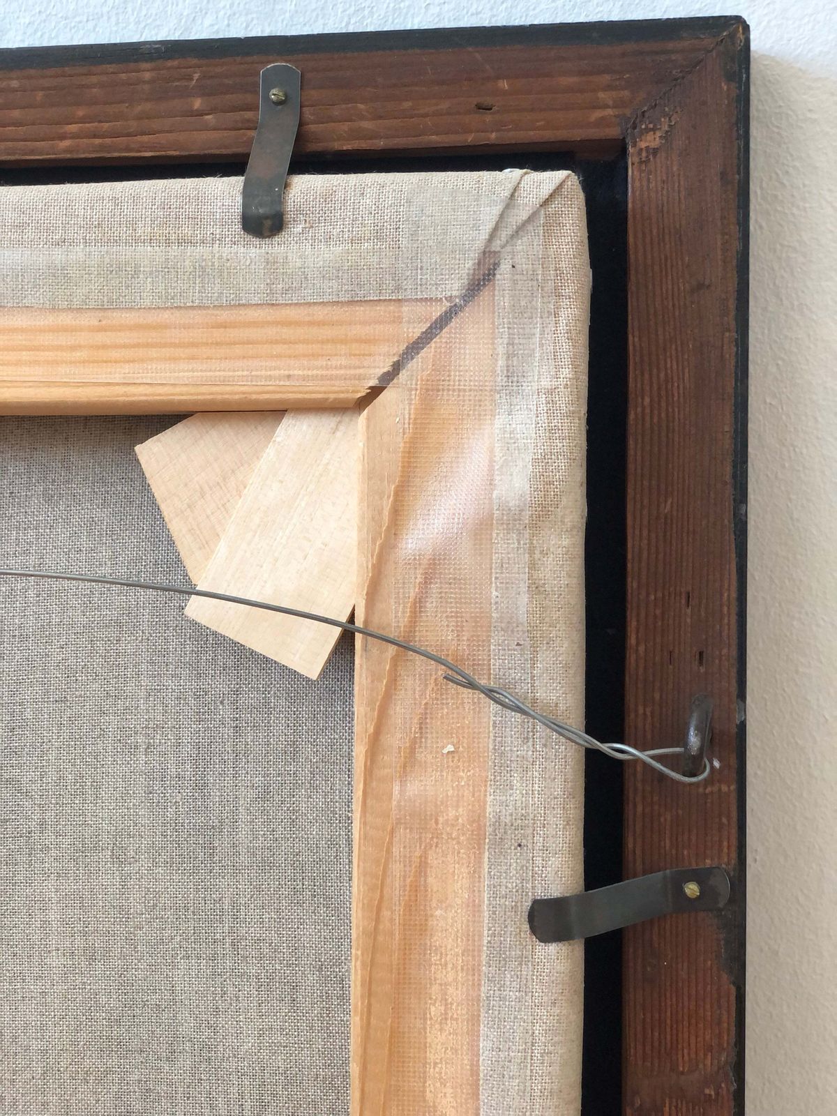 Art Antique Portrait Painting Of A Dutch Gentleman, C. 1840 photo