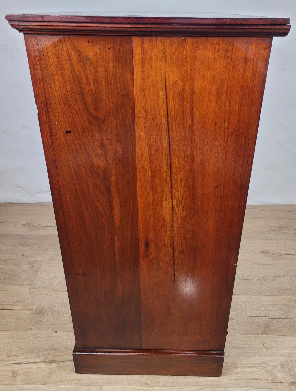 photo vinterior Edwardian Chest Of Drawers Walnut 2 Over 3 1910s Drop