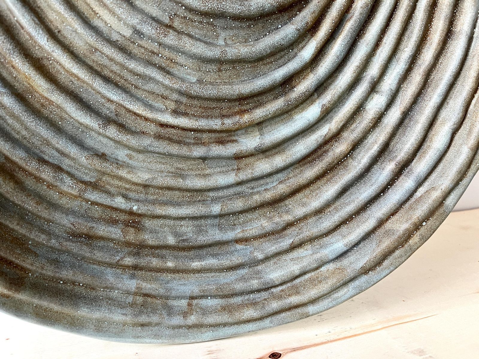 Giant Ceramic Shell Dish By Dominique Guillot For Vallauris 1960, French Xxl Oyster Seafood Plate photo buy