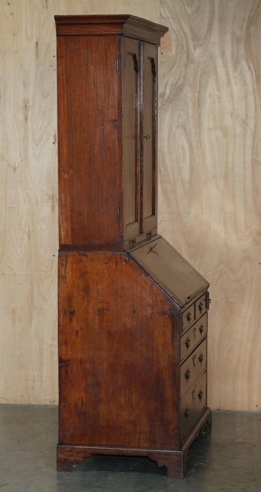 photo for sale George III Circa 1760 American Colonial Camphor Wood Library Bureau Bookcase