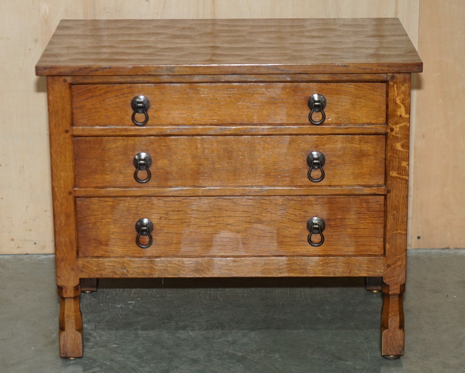 One Of A Kind 1939 Robert Mouseman Thompson Cutlery Service Chest Of Drawers photo for sale