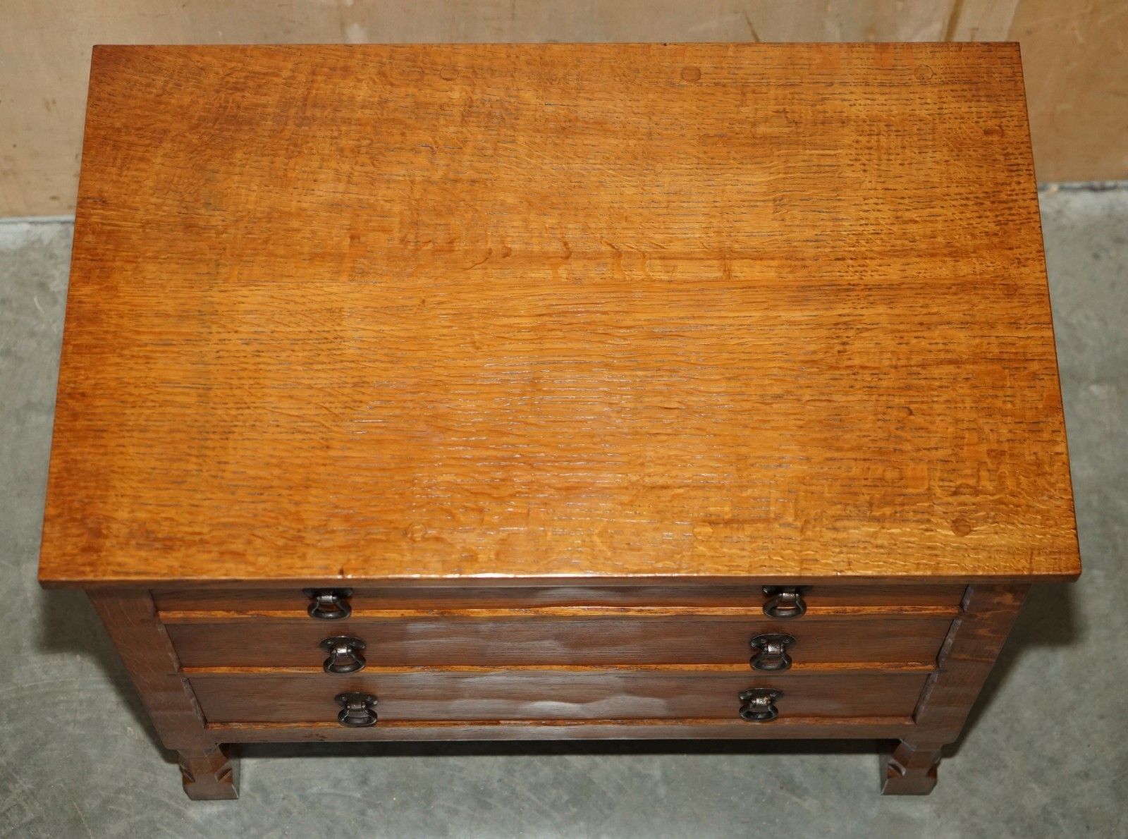 One Of A Kind 1939 Robert Mouseman Thompson Cutlery Service Chest Of Drawers photo Furniture