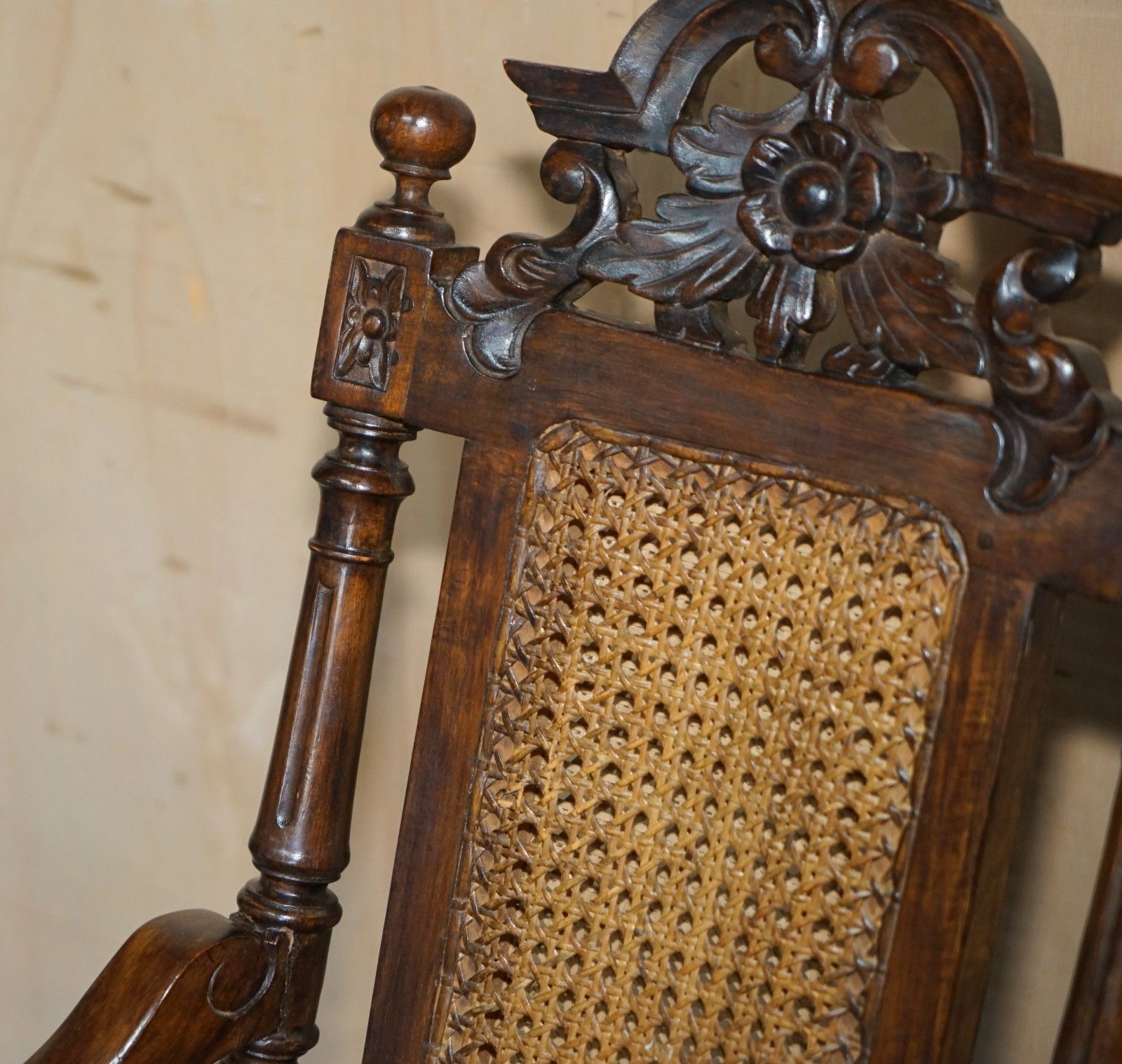 photo furniture Unique Antique Victorian Height Adjustable Swivel Office Captains Bergere Chair