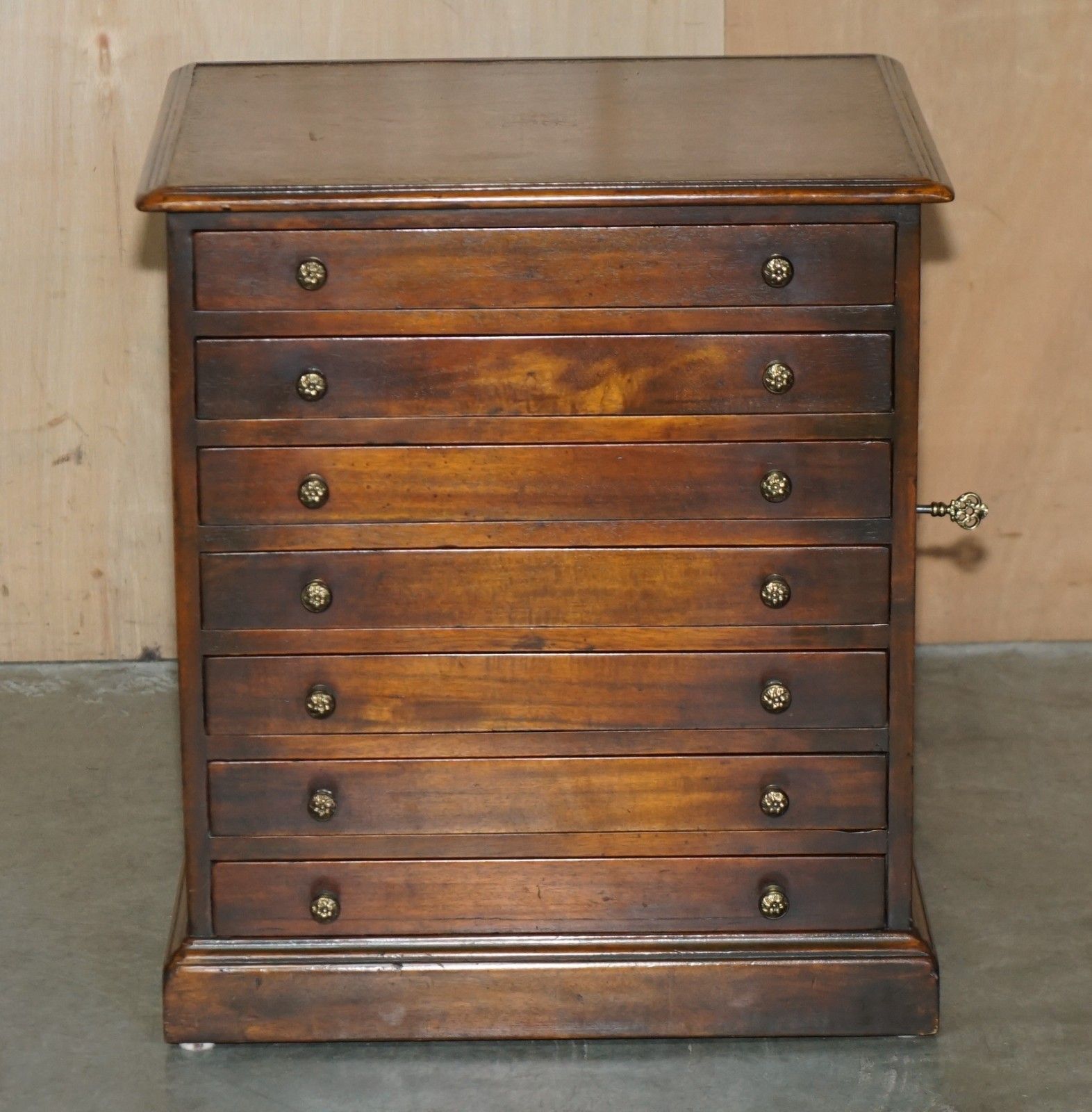 Unique Pair Of Lockable Theodore Alexander Nightstand Collectors Drawers Tables photo Furniture