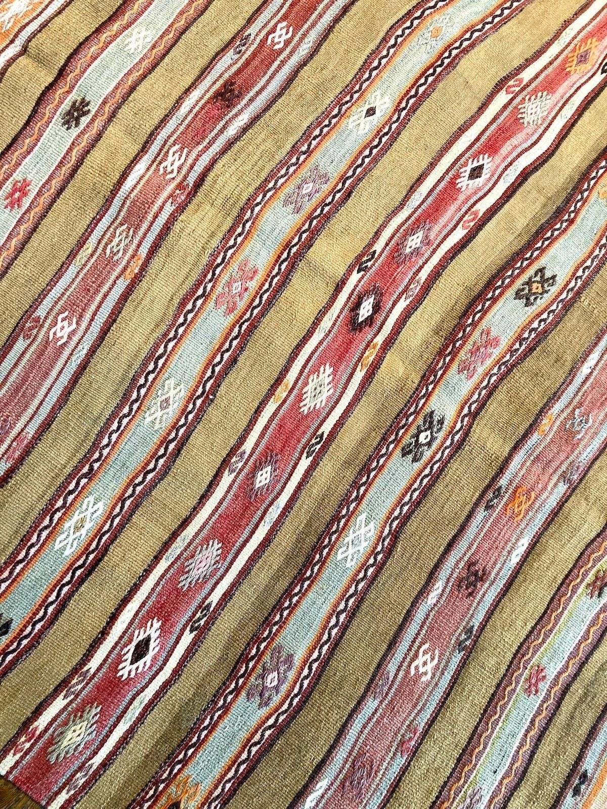 Vintage Anatolian Kilim 2.66m X 1.56m photo vintage