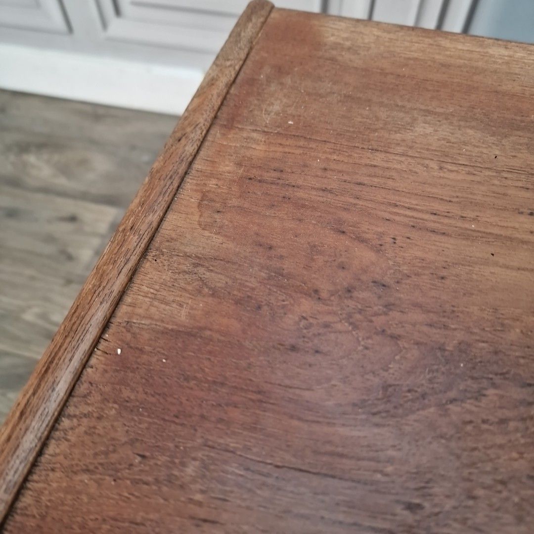 Vintage Nest Of Tables Mid Century Teak  Scandi Retro Side Nesting Tables Mcm photo 90.0