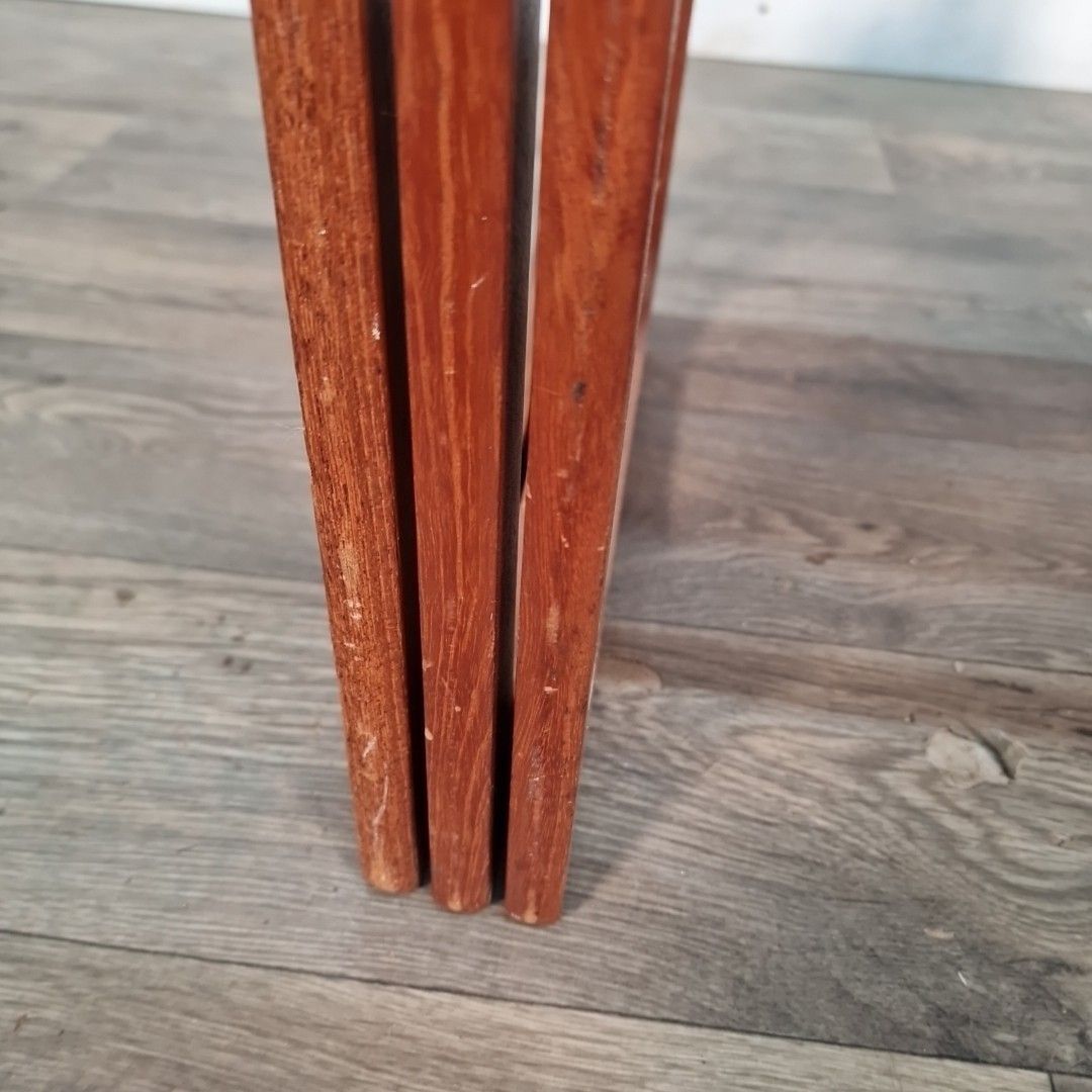 photo buy Vintage Nest Of Tables Mid Century Teak  Scandi Retro Side Nesting Tables Mcm