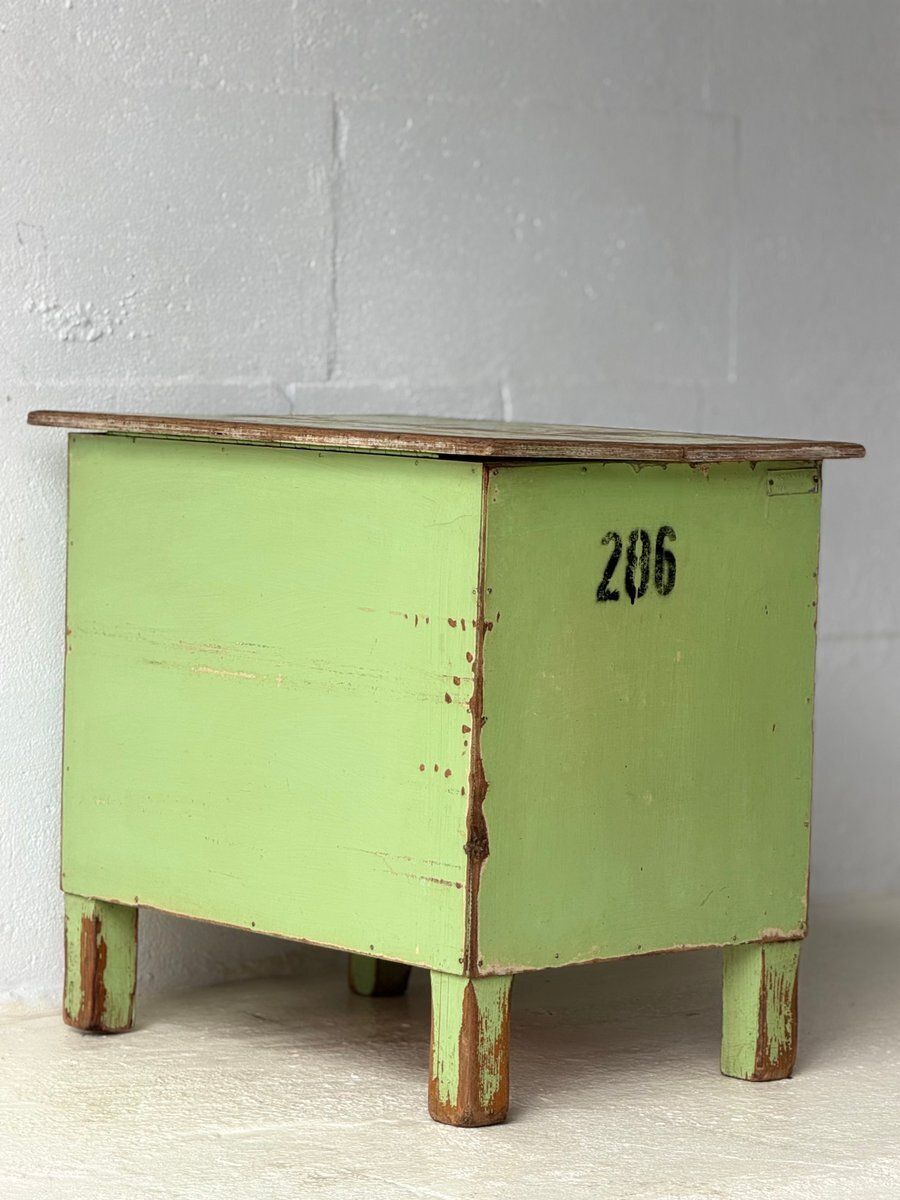 Industriële Groene Opbergtafel, 1960