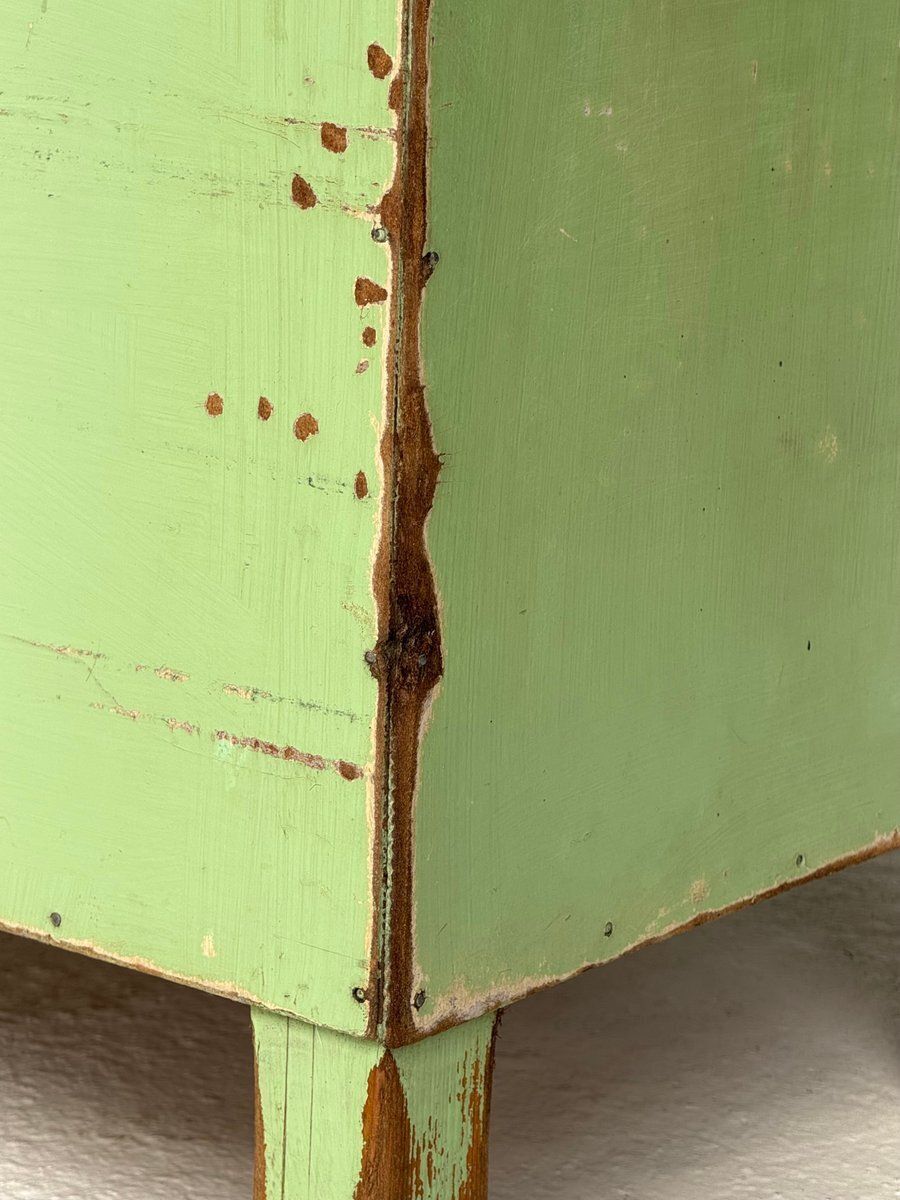 photo vinterior Industriële Groene Opbergtafel, 1960