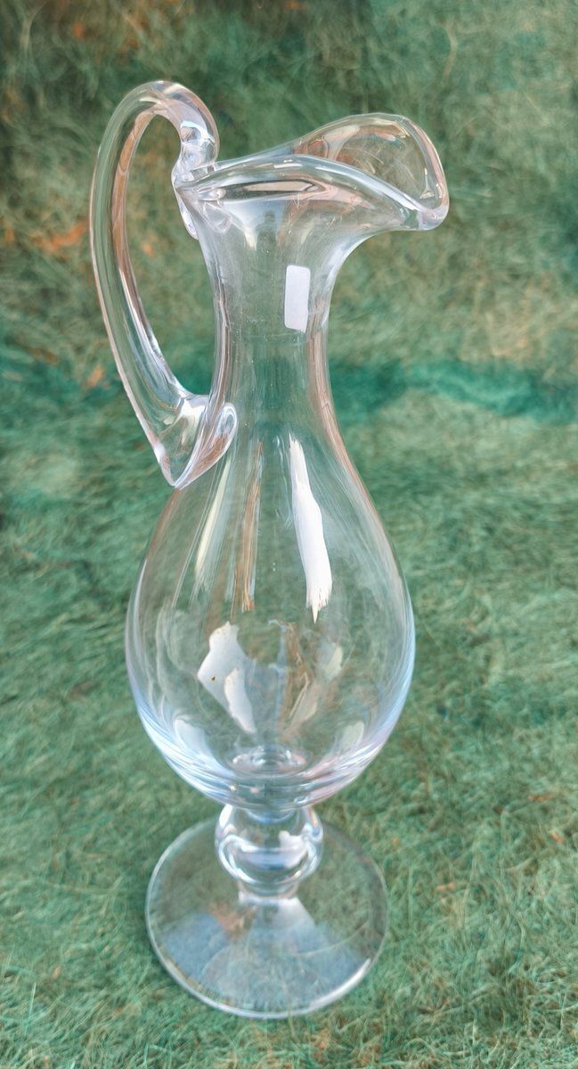 Charlotte Amalie Decanter By Per Lütken For Holmegaard Kastrup, 1970s photo furniture
