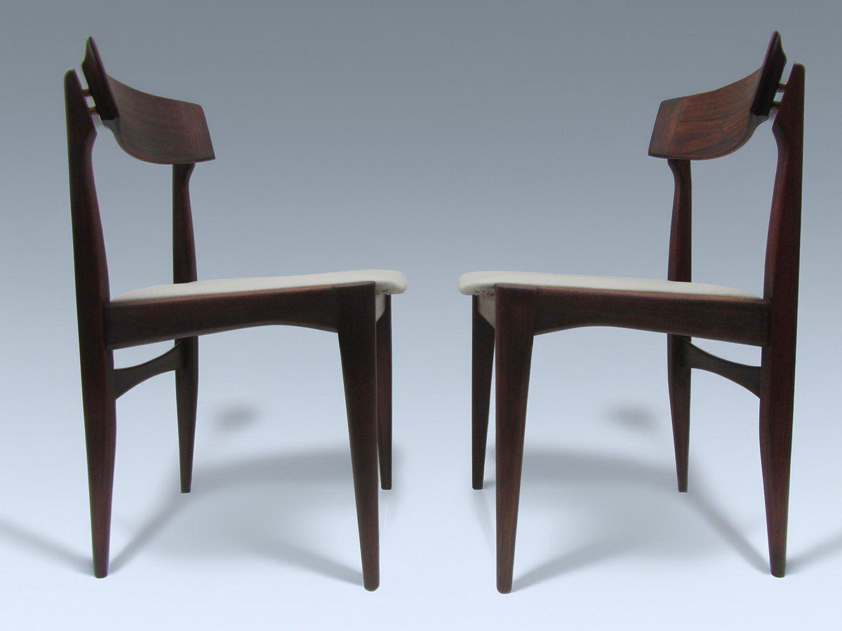Rosewood Chairs By Louis Van Teeffelen For Awa Almelo, 1960s, Set Of 2 photo furniture