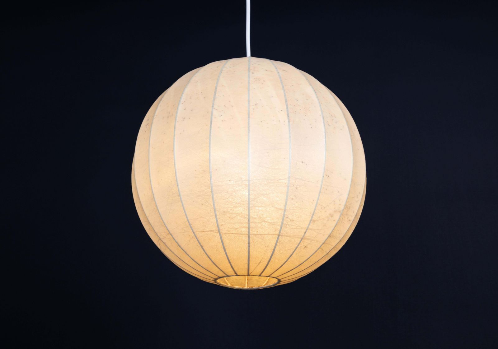 Mid Century German Cocoon Pendant Lamp From Goldkant Leuchten, 1960s photo buy