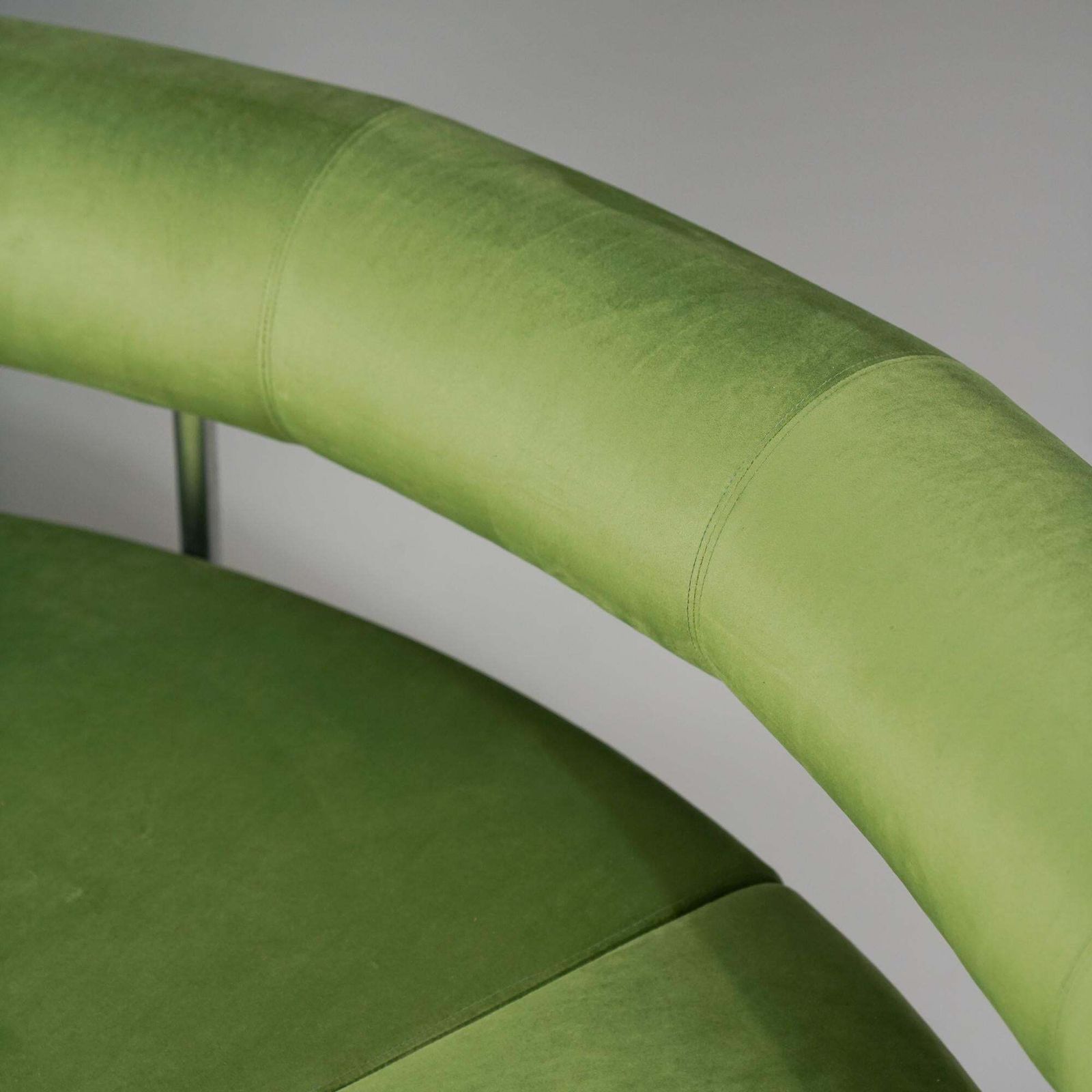 Rare Snake Shaped Sofa, Johannes Foersom & Peter Hiort Lorenzen, Erik Jørgensen photo 21710.0