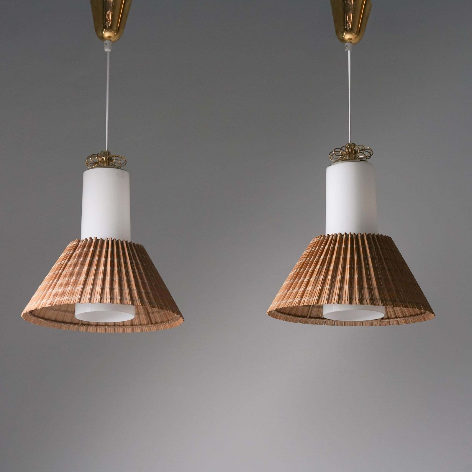 Model K3 43 Pendant (6 Pieces), Paavo Tynell, Idman Oy, 1950/1960s photo furniture