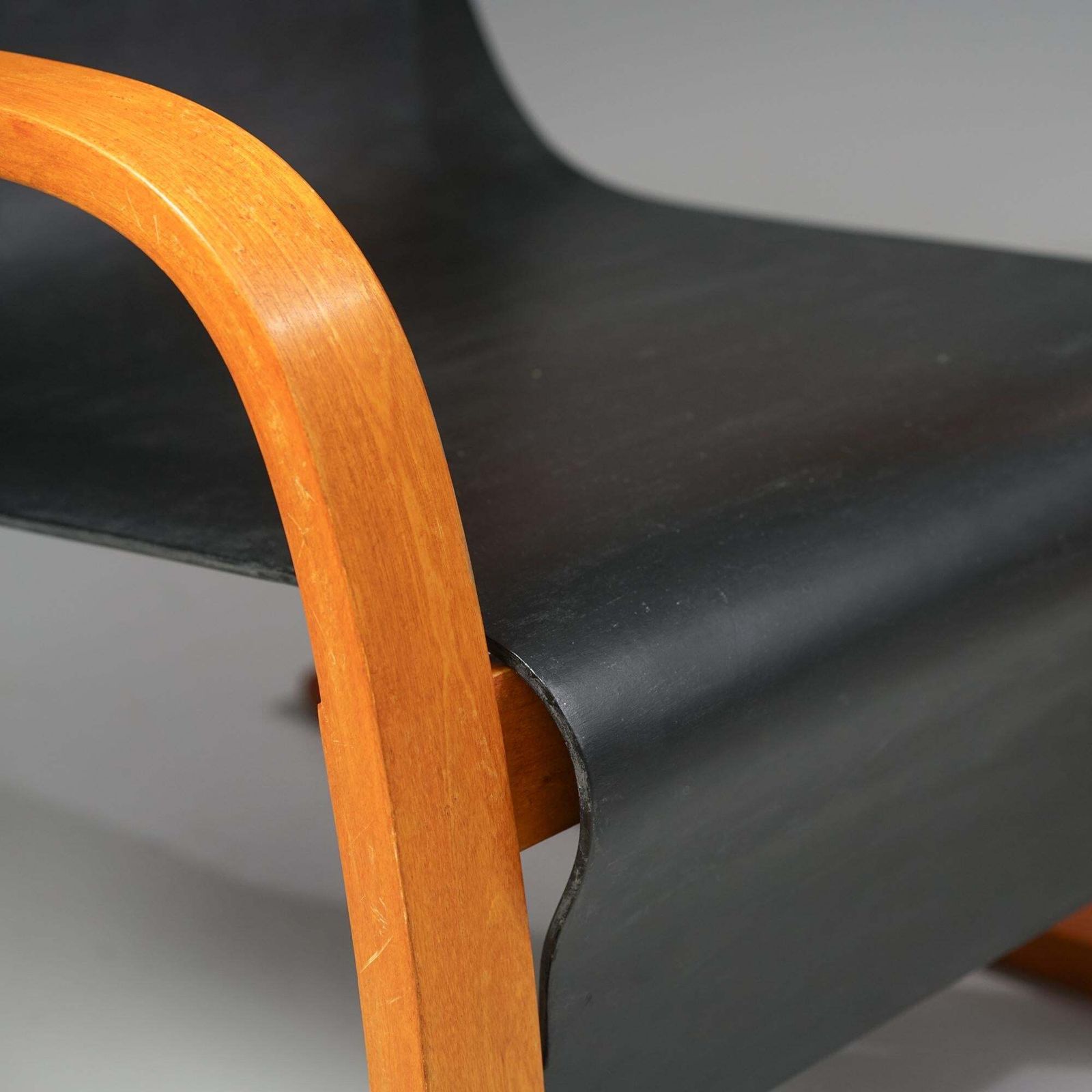 Pair Of Model Pikku Paimio, Alvar Aalto, Oy Huonekalu  Ja Rakennustyötehdas Ab photo Furniture