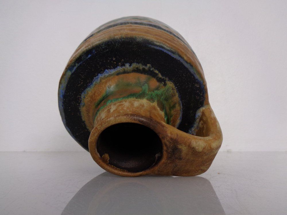174.0 Ceramic G/135 Vase By Fridegart Glatzle For Karlsruher Majolika, Germany, 1970s photo