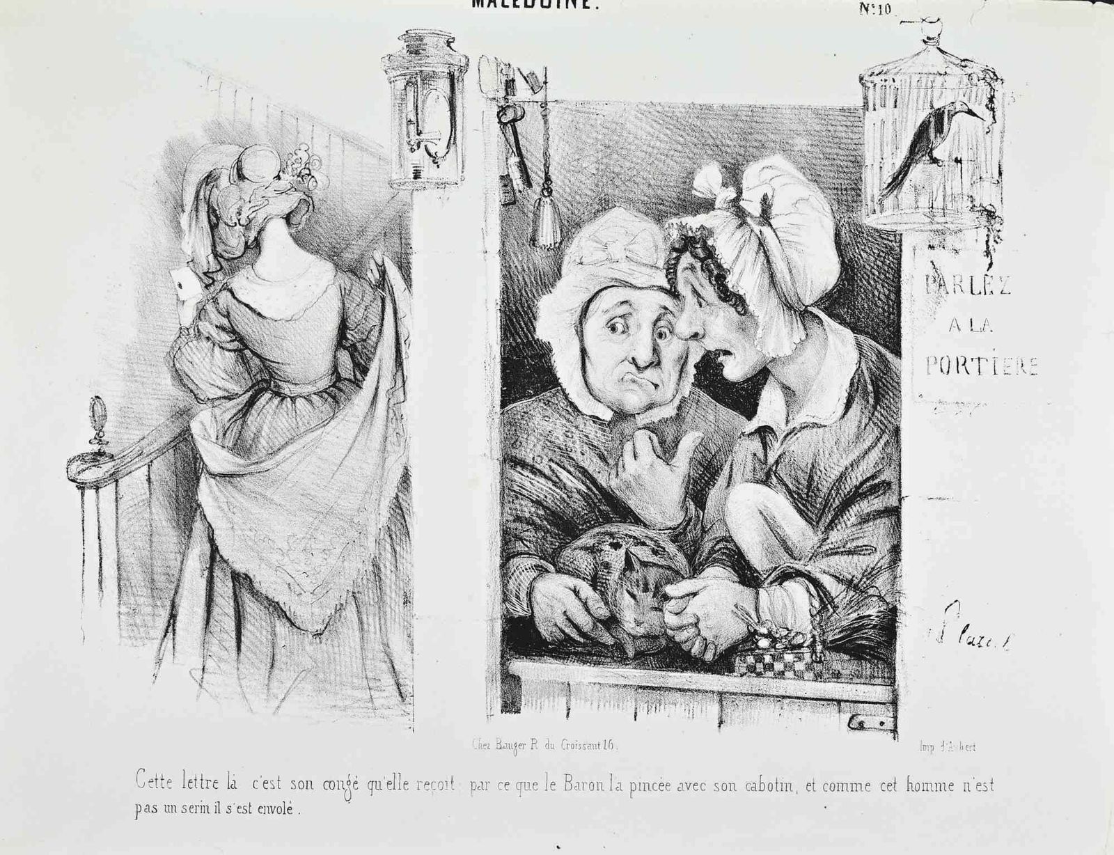 Honoré Daumiermacédoine, No. 10   Lithograph By Honoré Daumier   Mid 19th Centurymid 19th Century