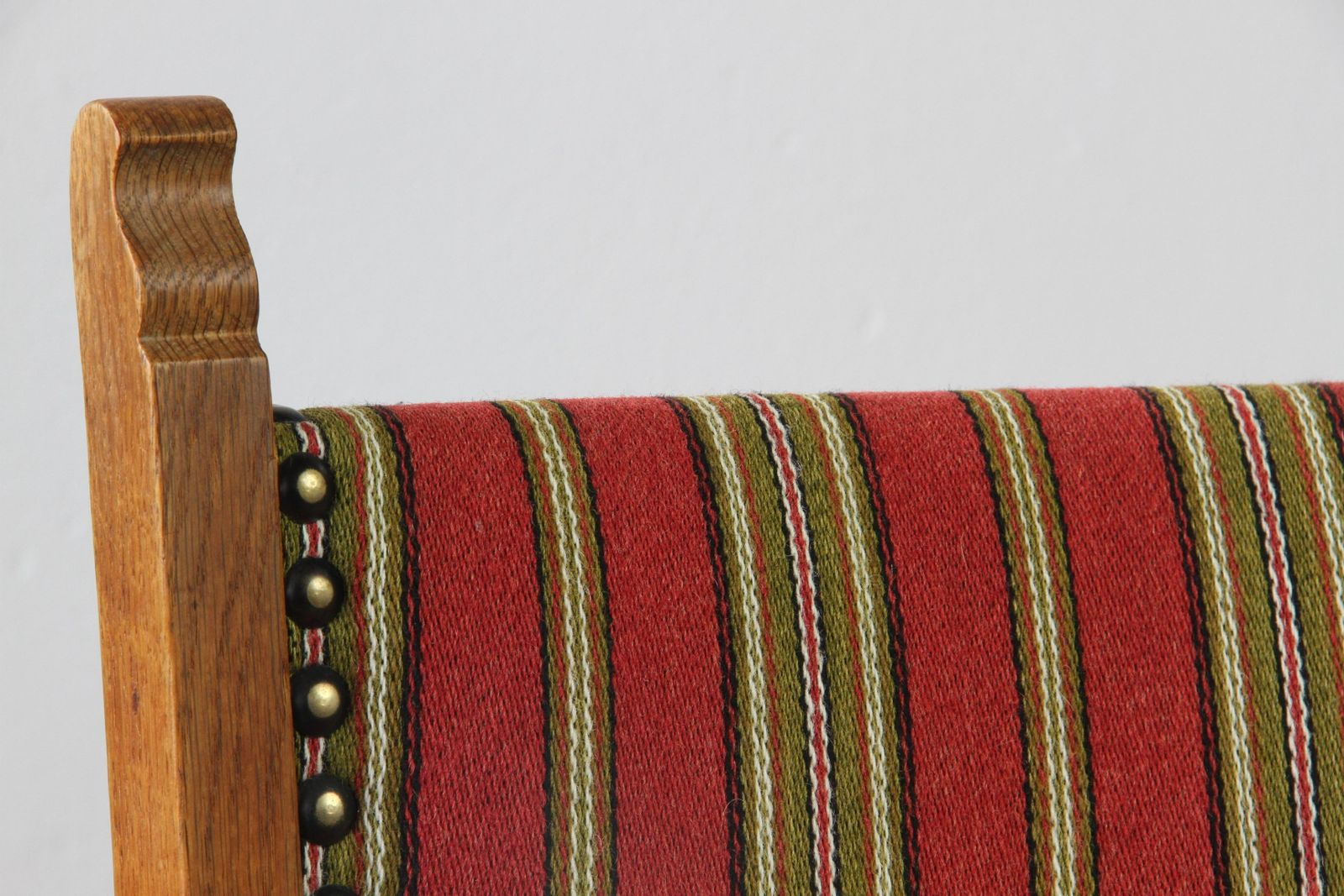 Vintage Deense Brutalist Eiken Fauteuil In De Stijl Van Henning Kjærnulf, Jaren 1960 photo 796.0