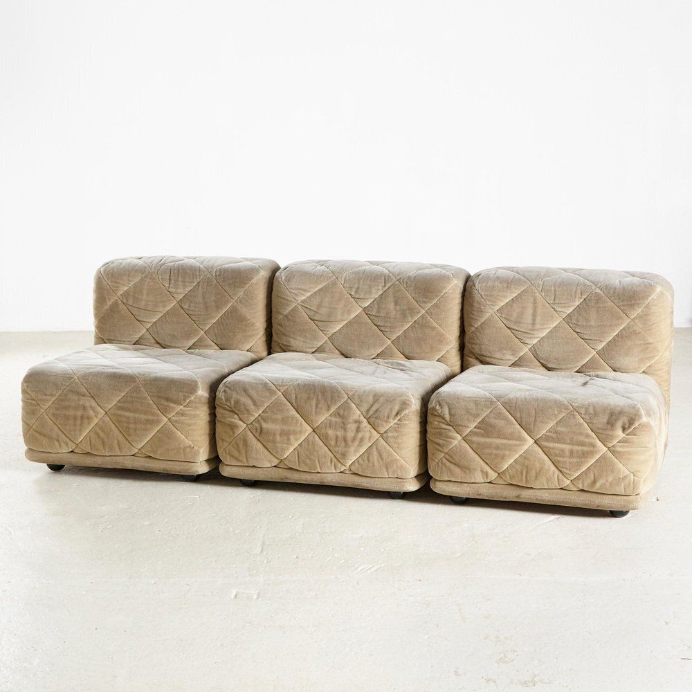 Rhombos Modular Sofa Set By Karl Wittmann For Wittmann, 1980s, Set Of 3 photo furniture