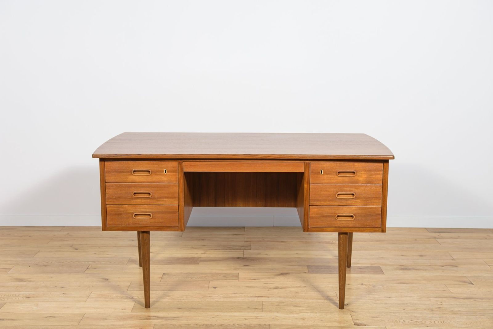 Mid Century Modern Teak Desk From Edmund Jorgensen, Denmark, 1960s photo Furniture