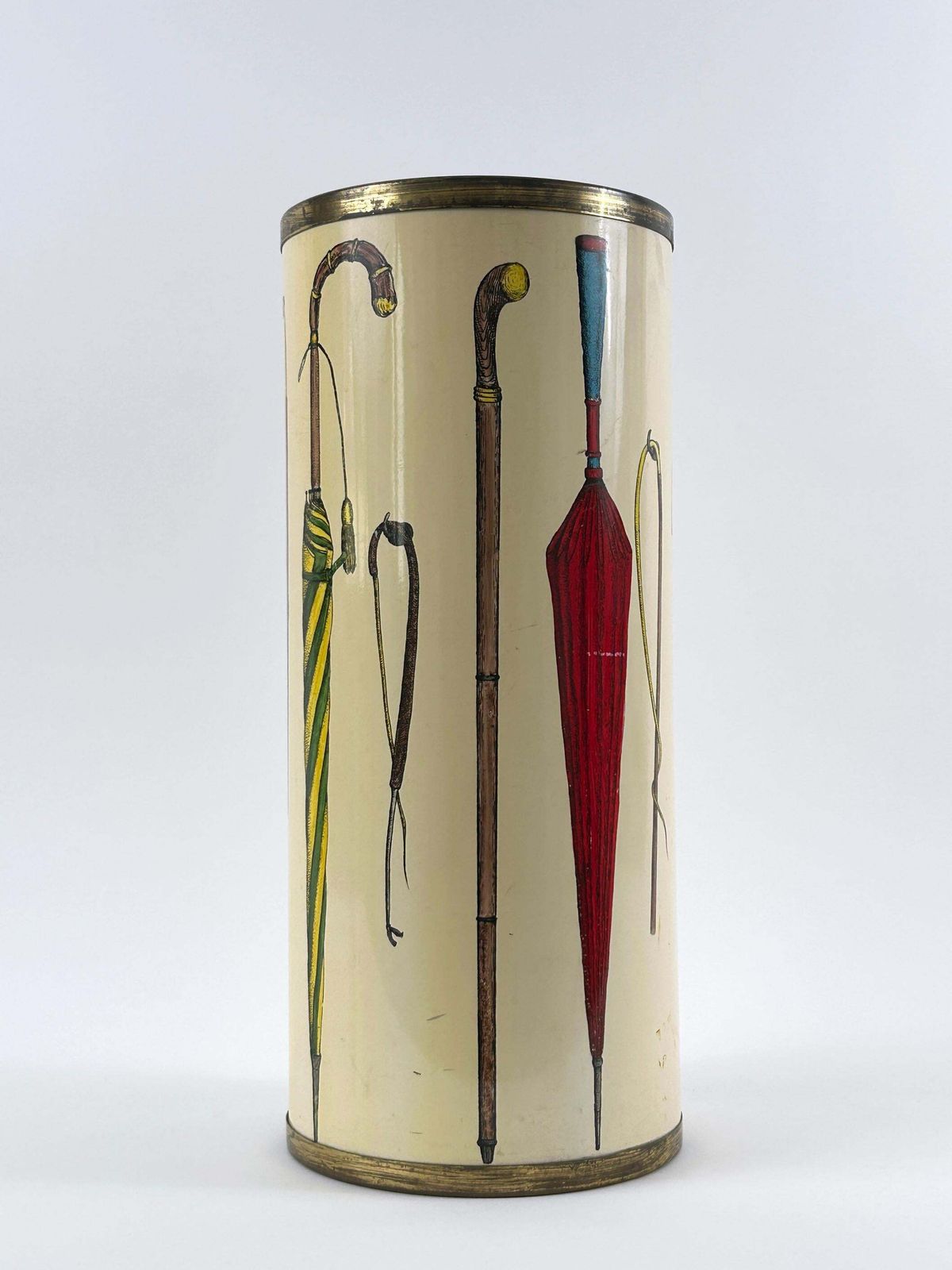 Early Mid Century Modern Bastoni Umbrella Stand By Bucciarelli Milano 1950s photo Home Decor