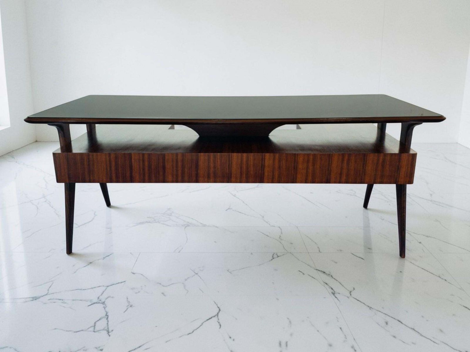 Italian Mid Century Executive Desk Designed By Vittorio Dassi In 1950s photo buy