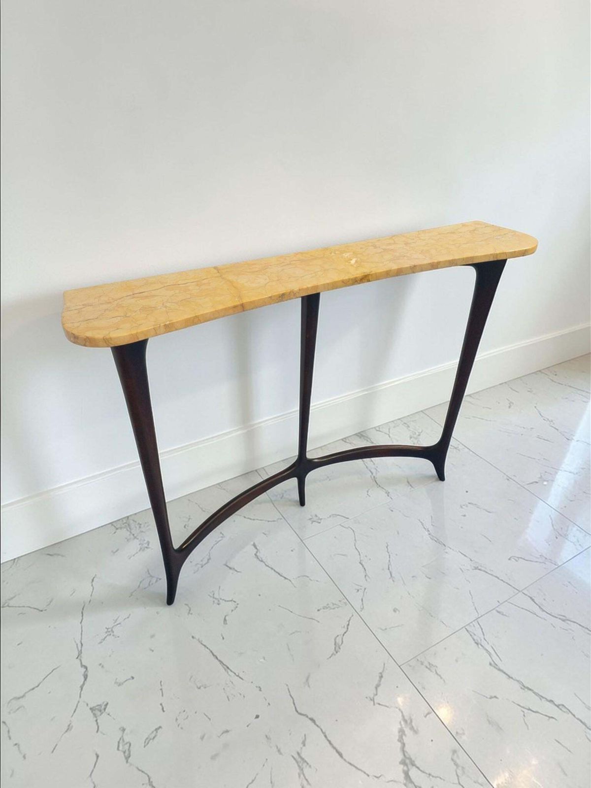 Italian Mid Century Console Table Designed By Ezio Minotti In 1950s. photo buy