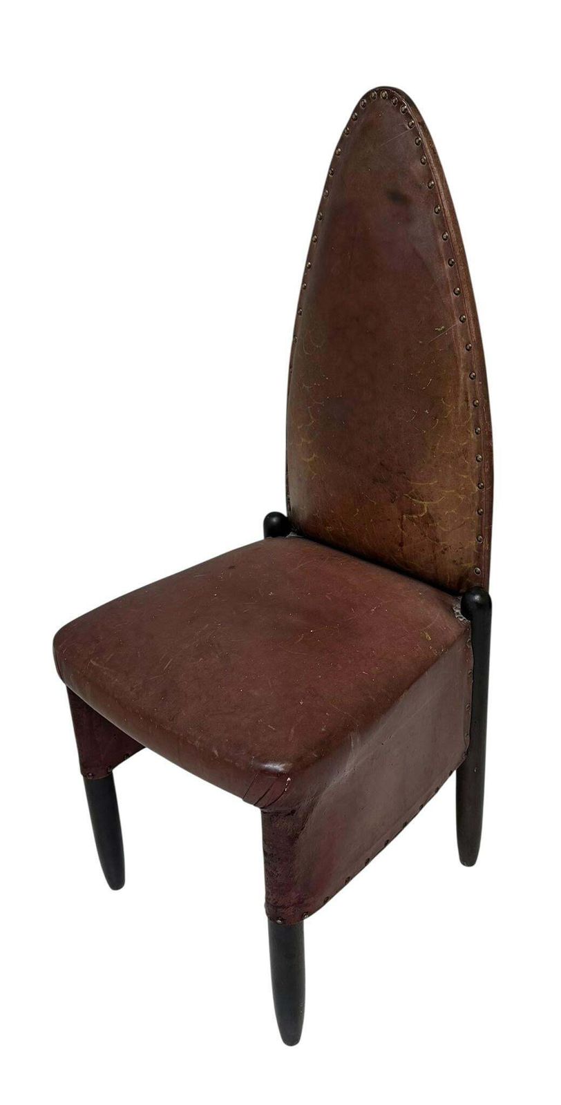 Art Deco Amsterdamse School High Back Side Chair By Michel De Klerk, 1916 photo buy