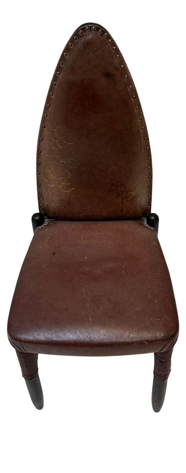 photo for sale Art Deco Amsterdamse School High Back Side Chair By Michel De Klerk, 1916