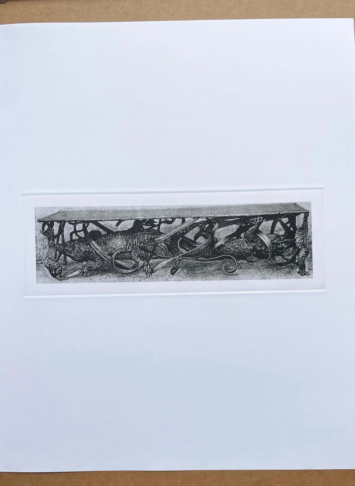 photo furniture Claude Lalanneclaude Lalanne (1925 2019), La Société Des Crocodiles/The Society Of Crocodiles2004