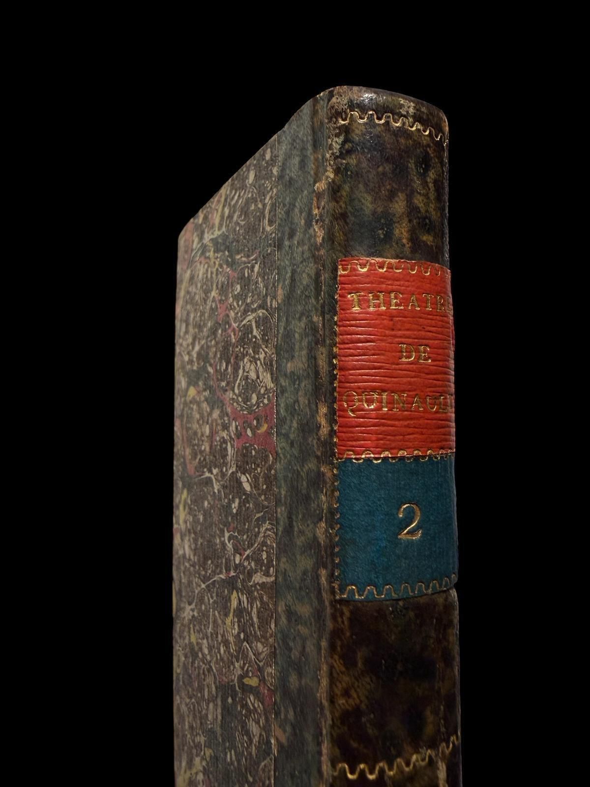 Quinault   Le Théâtre De M. Quinault   Tome Second   Amsterdam, 1715   Illustrat photo Art