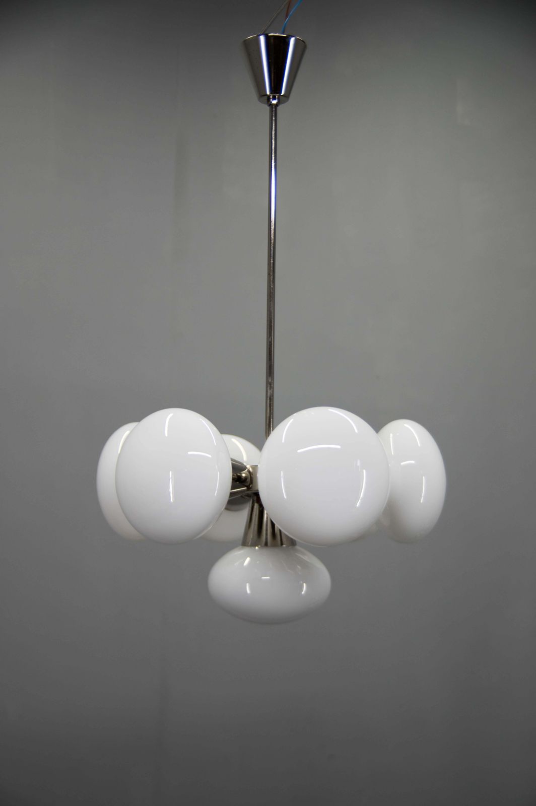 Space Age Chandelier Sputnik By Kamenicky Senov, 1970s photo for sale