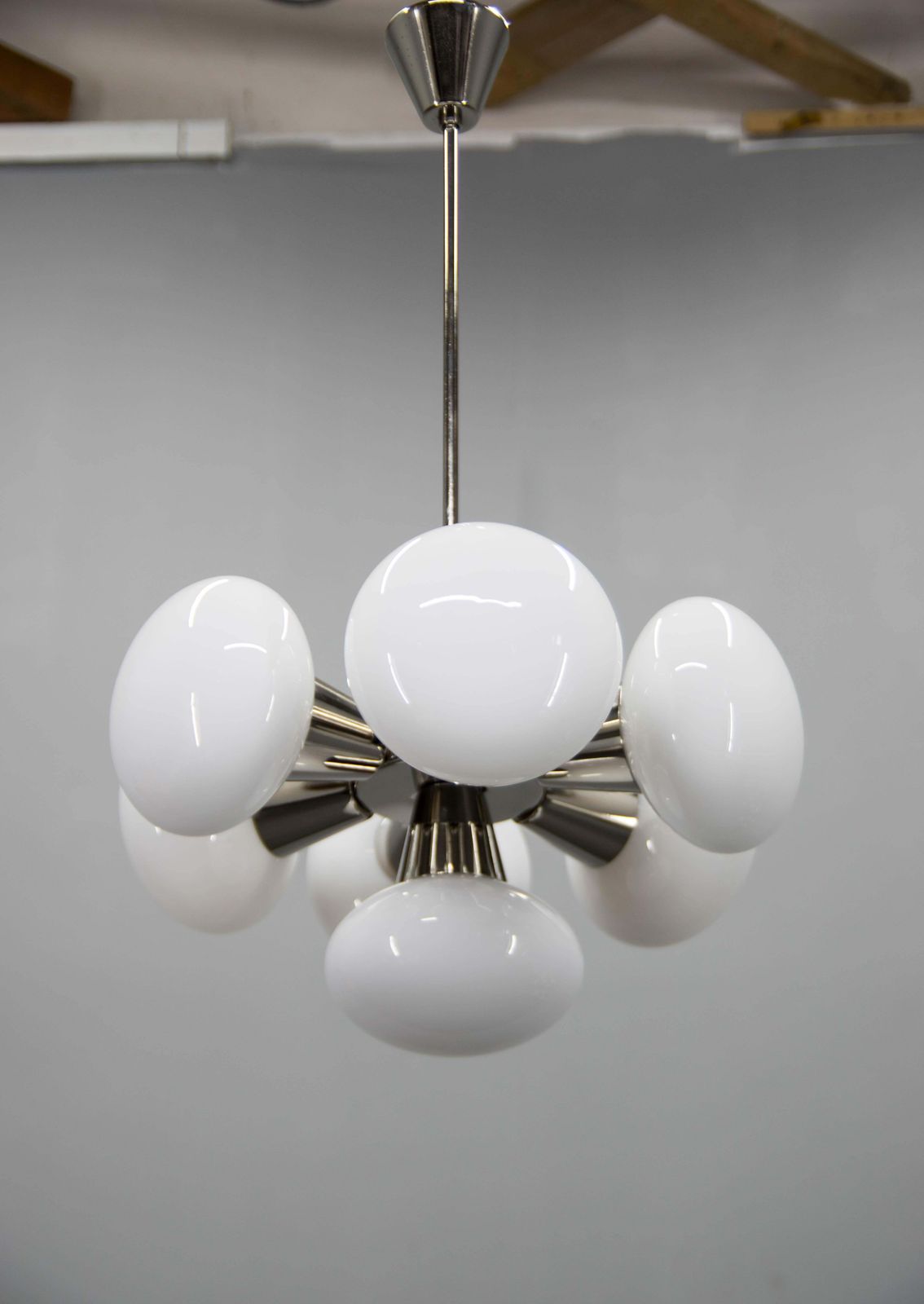 Space Age Chandelier Sputnik By Kamenicky Senov, 1970s photo 720.0
