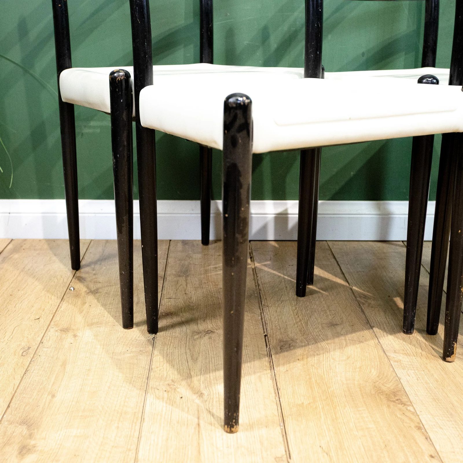 G Plan Librenza Ebonised Dining Chairs X4 photo 450.0