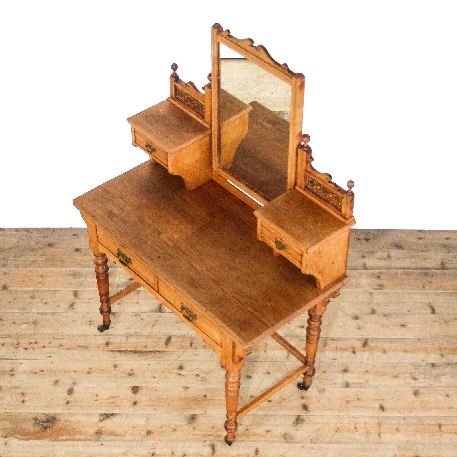 Antique Edwardian Pine Dressing Table | Dressing Room Furniture | Antique Storage | Dresser Tables (M 6686) photo for sale