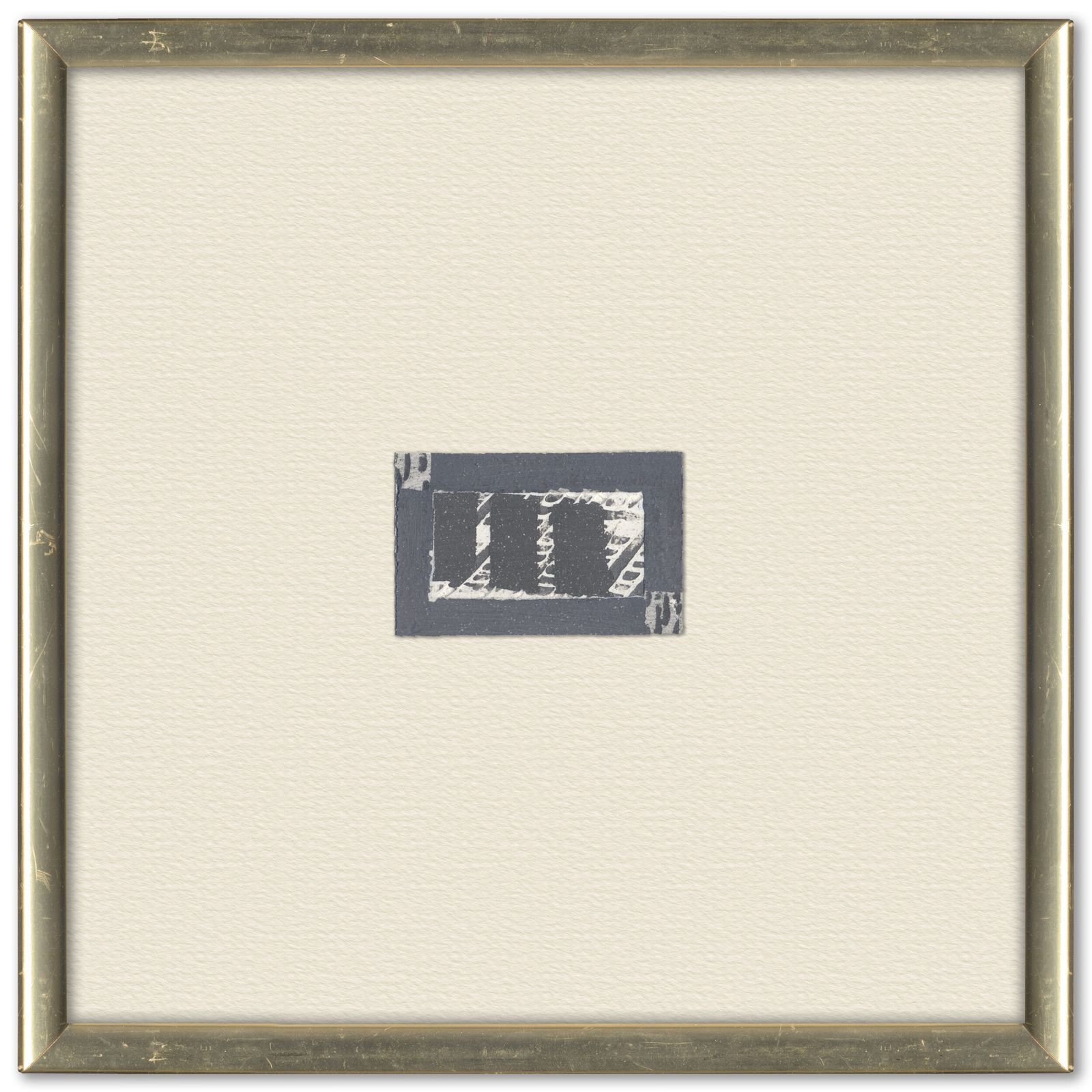 Tiny Finely Textured Abstract Mixed Media Painting photo furniture