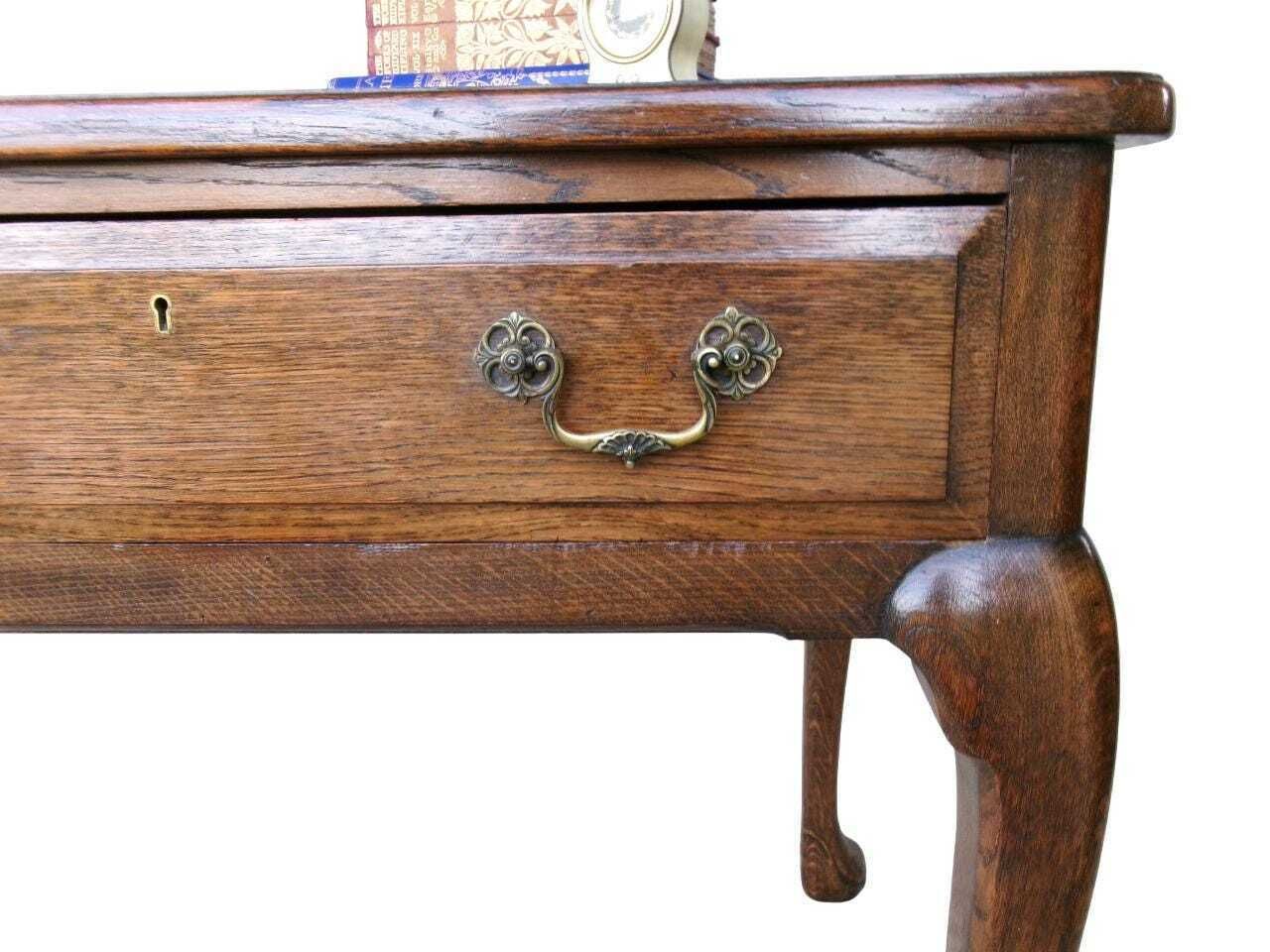 Rare Whytock & Reid Console Table, Antique Scottish Luxury Furniture, Ash Wood Desk photo Furniture
