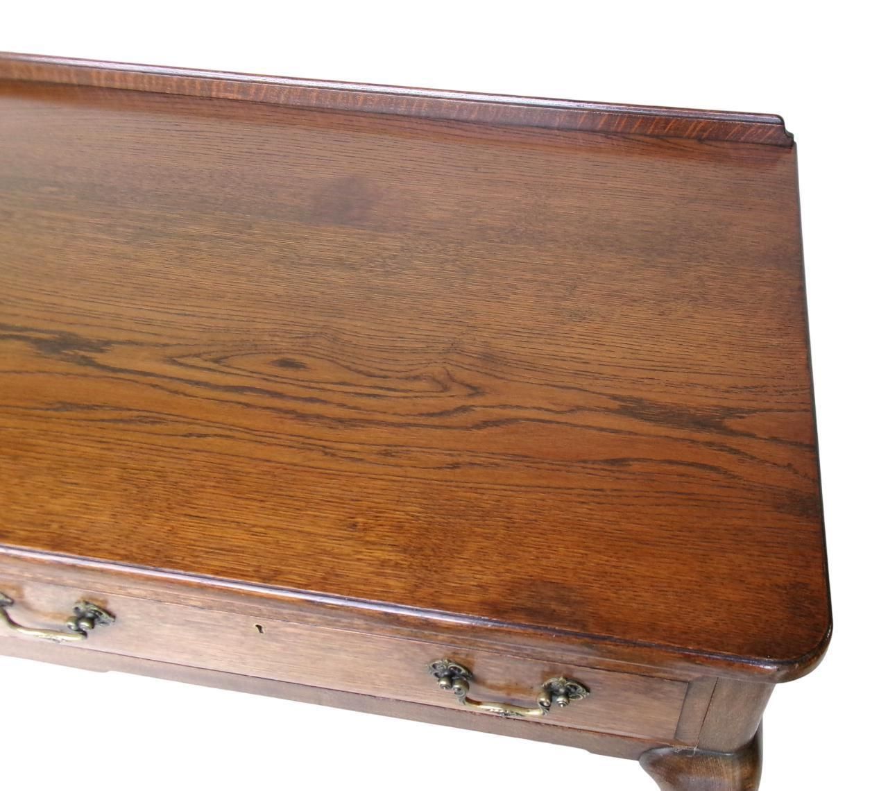 Furniture Rare Whytock & Reid Console Table, Antique Scottish Luxury Furniture, Ash Wood Desk photo