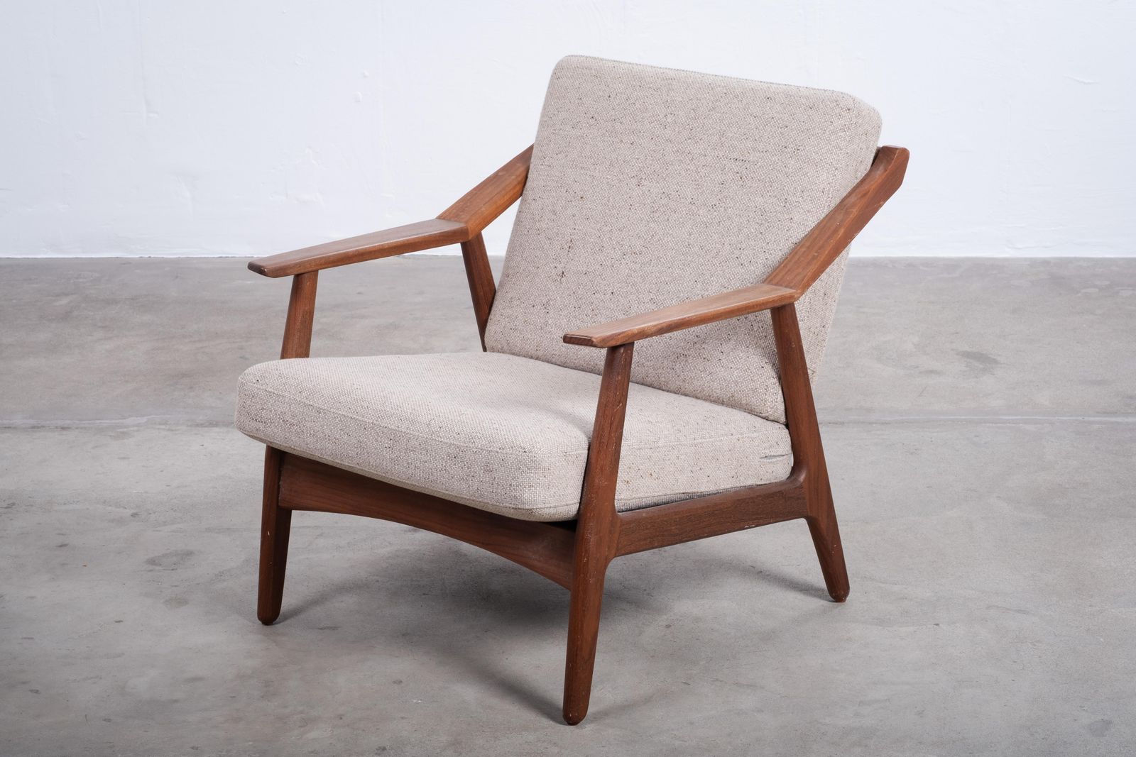 Teak Lounge Chairs By H. Brockmann Petersen For Randers Møbelfabrik, 1960s photo buy