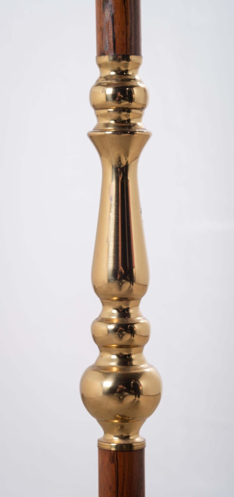 photo furniture Danish 1960s Three Arm Floor Lamp In Rosewood And Brass
