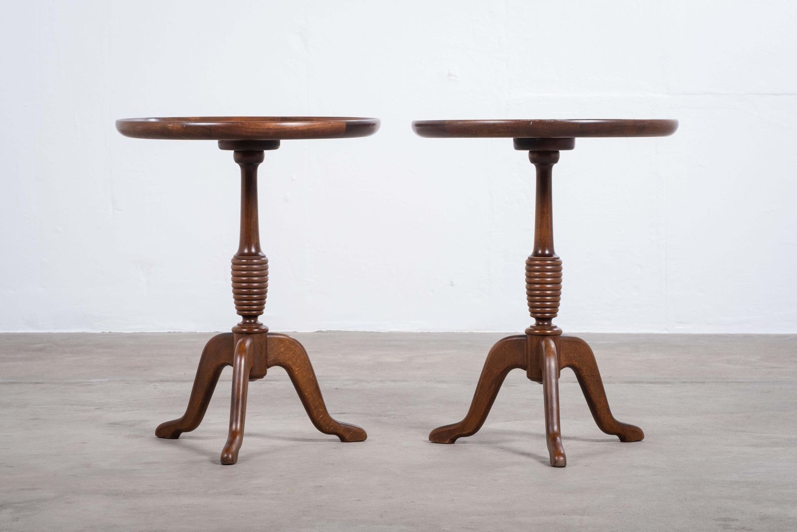 Pair Of Anton Kildeberg Mid Century Rosewood Side Tables, 1960s photo Furniture